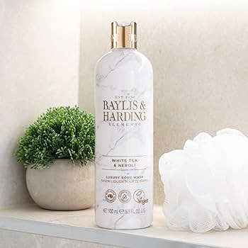 Gel de Dus, Baylis & Harding Elements, White Tea & Neroli, 500 ml [2]