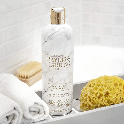 Gel de Dus, Baylis & Harding Elements, White Tea & Neroli, 500 ml [1]