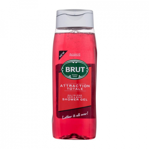 Ingrijire Personala - Gel de Dus, Brut, Men, 2 in 1, Attraction Totale, 500 ml