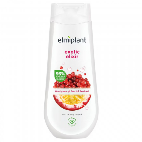 Ingrijire Personala - Gel de Dus Crema, Elmiplant, Exotic Elixir, 400 ml