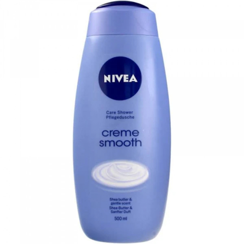 Dus si Baie - Gel de Dus Crema, Nivea, Smooth, 500 ml