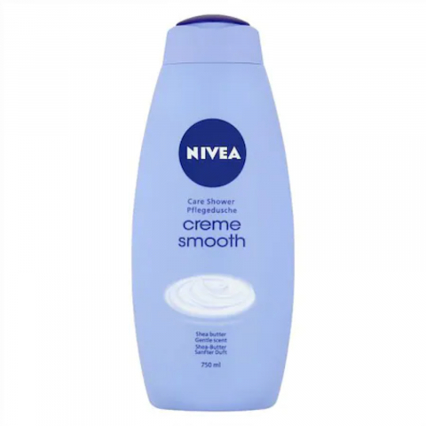 Dus si Baie - Gel de Dus Crema, Nivea, Smooth, 750 ml