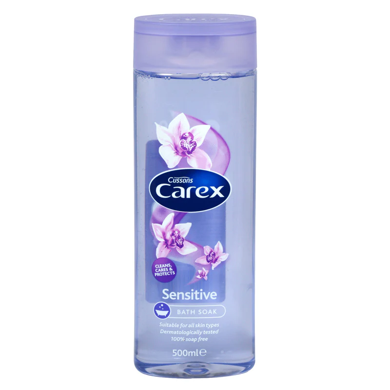 Gel de Dus - Gel de Dus, Cussons Carex, Bath & Shower, Sensitive, 500 ml