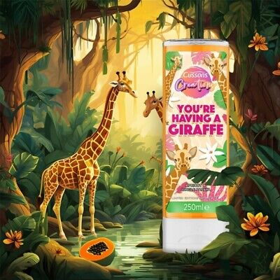 Gel de Dus, Cussons Creations, Having A Giraffe, Apricot & Jungle Papaya, 250 ml [1]
