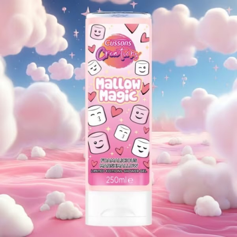 Gel de Dus, Cussons Creations, Mallow Magic, Foamalicious Marshmallow, 250 ml [1]