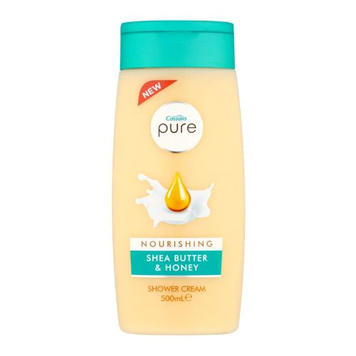 Gel de Dus - Gel de Dus, Cussons Pure, Nourishing, Shea Butter & Honey, 500 ml