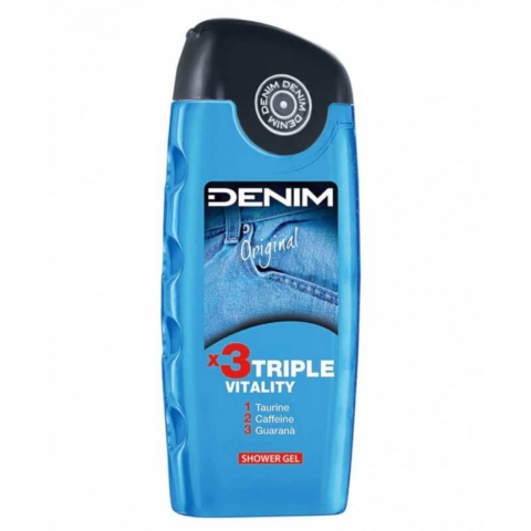 Gel de Dus pentru Barbati - Gel de Dus, Denim, Original, 250 ml