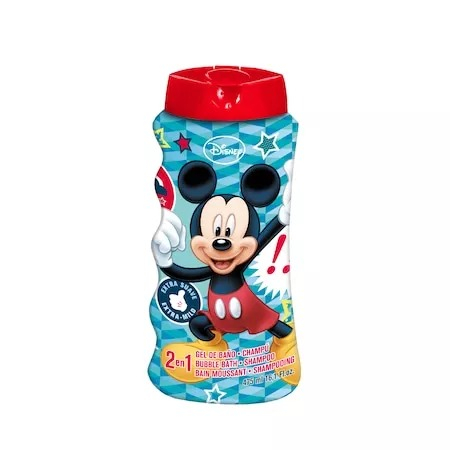 Gel de Dus pentru Copii - Gel de Dus, Disney, 2 in 1, Mickey Mouse, 475 ml