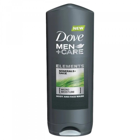 Gel de Dus pentru Barbati - Gel de Dus, Dove Men, Minerals Sage, 250 ml