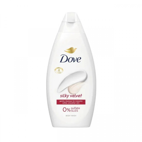Gel de Dus - Gel de Dus, Dove, Silky Velvet, 450 ml