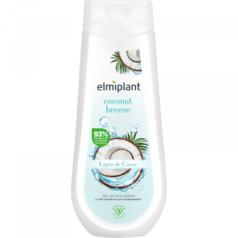 Dus si Baie - Gel de Dus, Elmiplant, Coconut Breeze, 400 ml