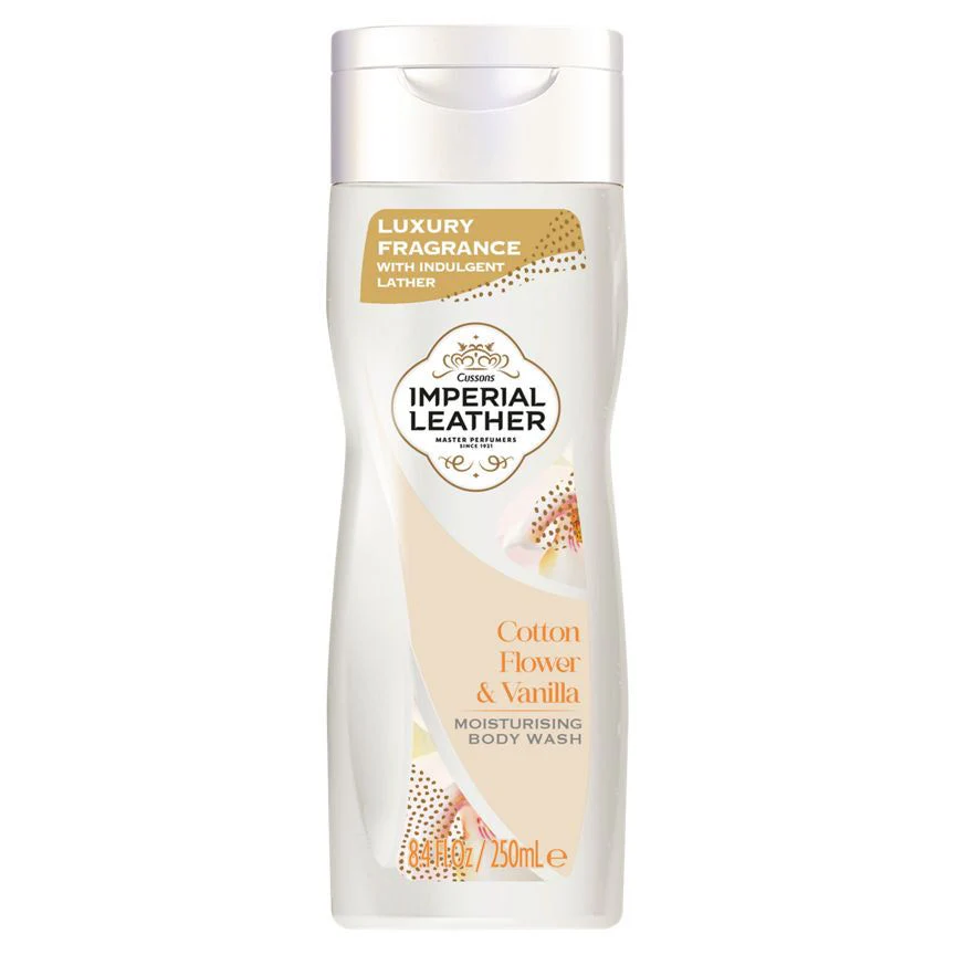 Reducere 30% la achizitionarea a minimum 3 produse identice - Gel de Dus, Imperial Leather, Cotton Flower & Vanilla, 250 ml
