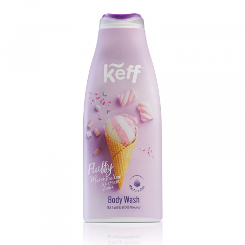 Gel de Dus - Gel de Dus, Keff, Marshmallow, 500 ml