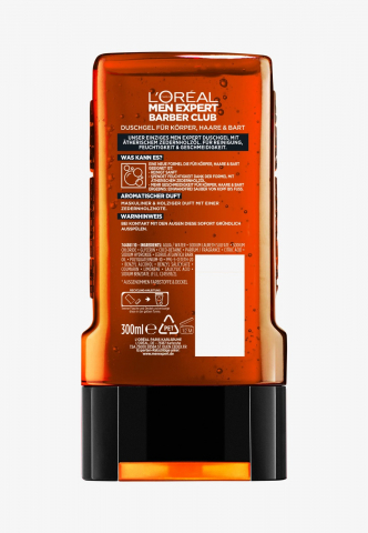 Gel de Dus, L'Oreal Men Expert, Barber Club, 300 ml [1]