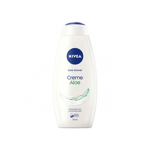Dus si Baie - Gel de Dus, Nivea, Crème Aloe, 750 ml