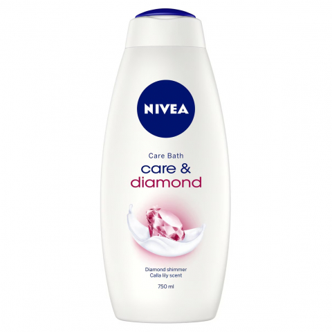 Dus si Baie - Gel de Dus, Nivea, Care & Diamond, 750 ml