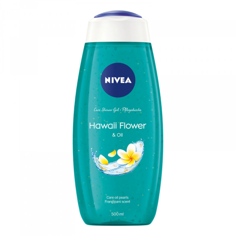 Dus si Baie - Gel de Dus, Nivea, Hawaii Flower & Oil, 500 ml