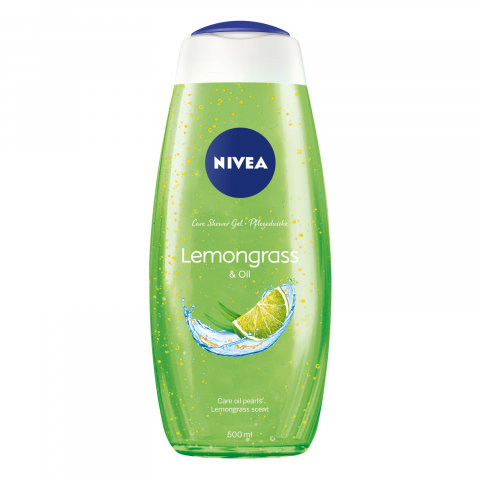 Dus si Baie - Gel de Dus, Nivea, Lemongrass & Oil, 500 ml