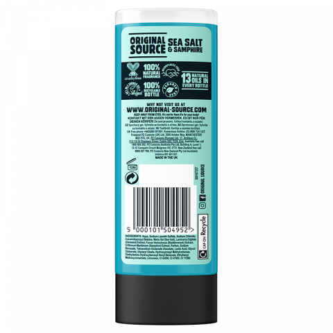 Gel de Dus, Original Source, Fresh, Sea Salt & Samphire, 250 ml [3]