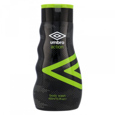 Dus si Baie - Gel de Dus Pentru Barbati, Umbro, Action, 400 ml
