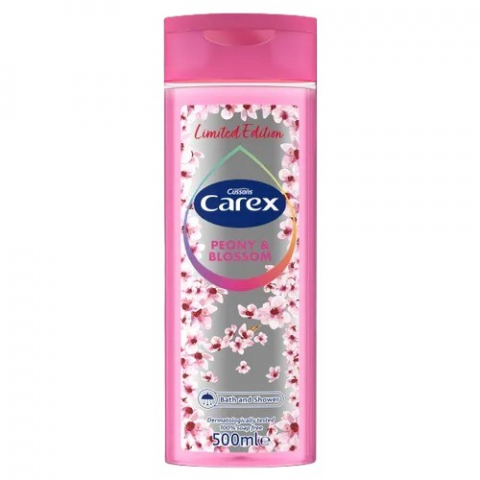 Gel de Dus - Gel de Dus, Cussons  Carex, Bath & Shower, Peony & Blossom, 500 ml