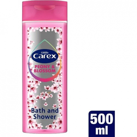 Gel de Dus, Cussons  Carex, Bath & Shower, Peony & Blossom, 500 ml [1]