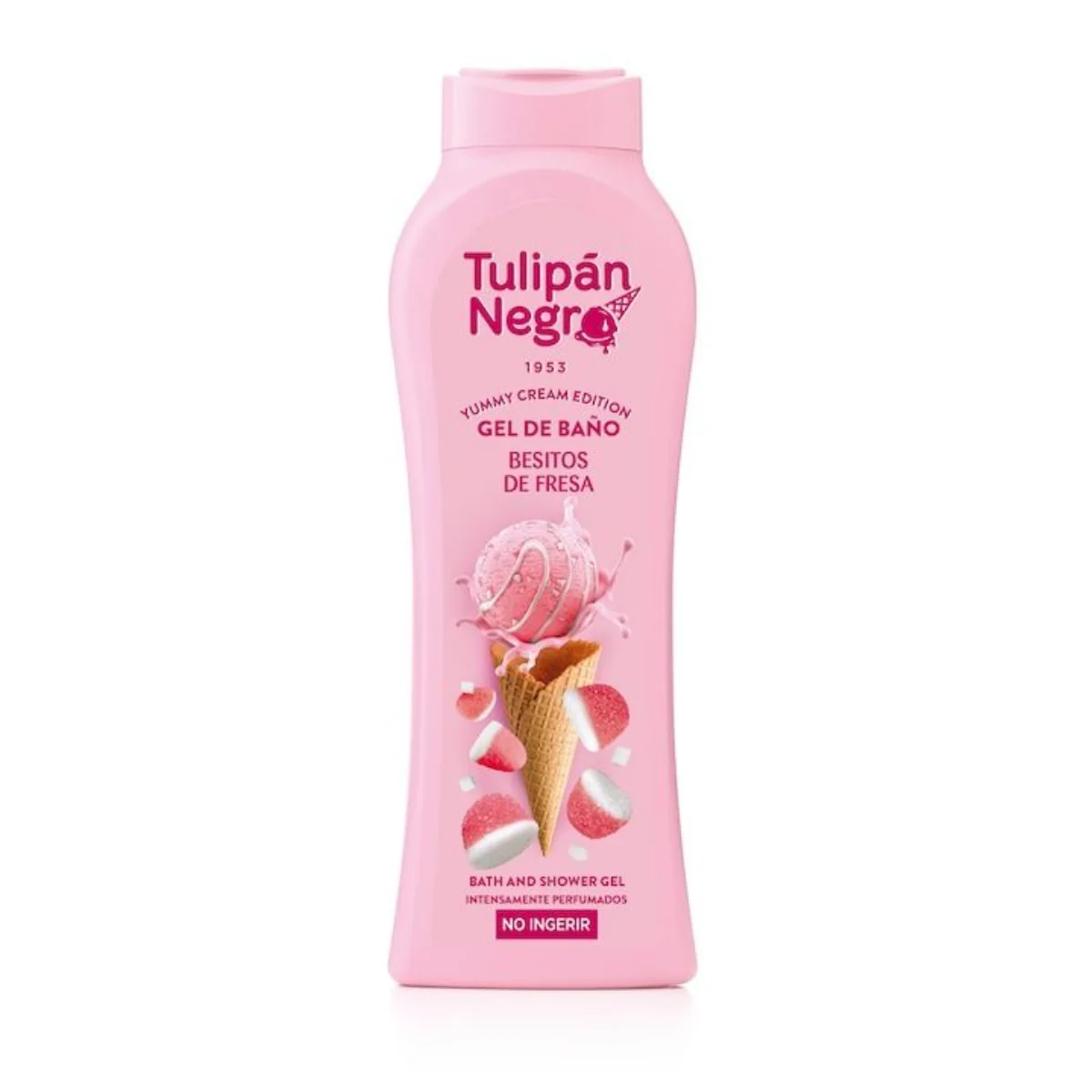 Gel de Dus - Gel de dus Tulipan Besitos De Fresa, 650ml
