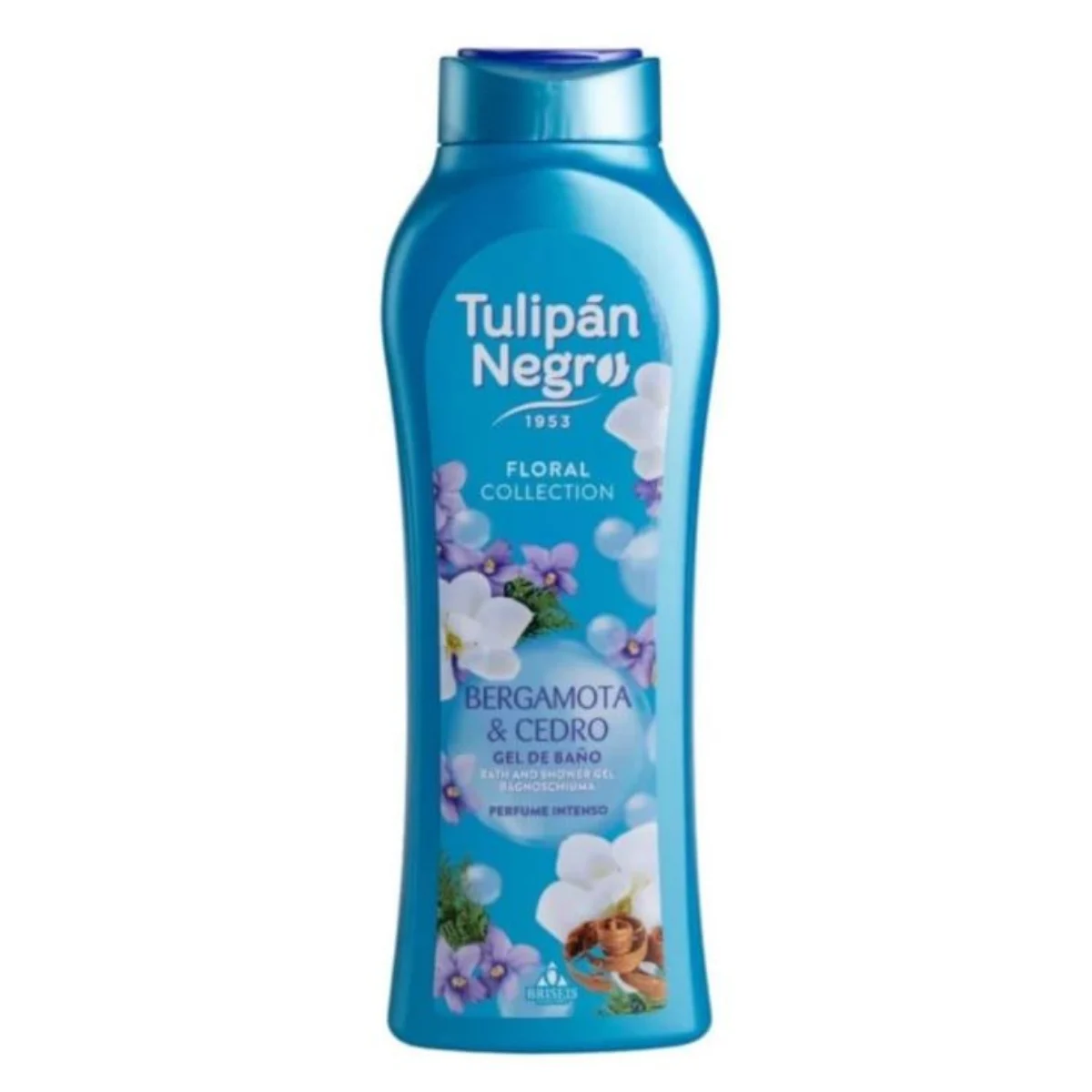 Dus si Baie - Gel de dus Tulipan Negro Bergamota & Cedro, 650 ml