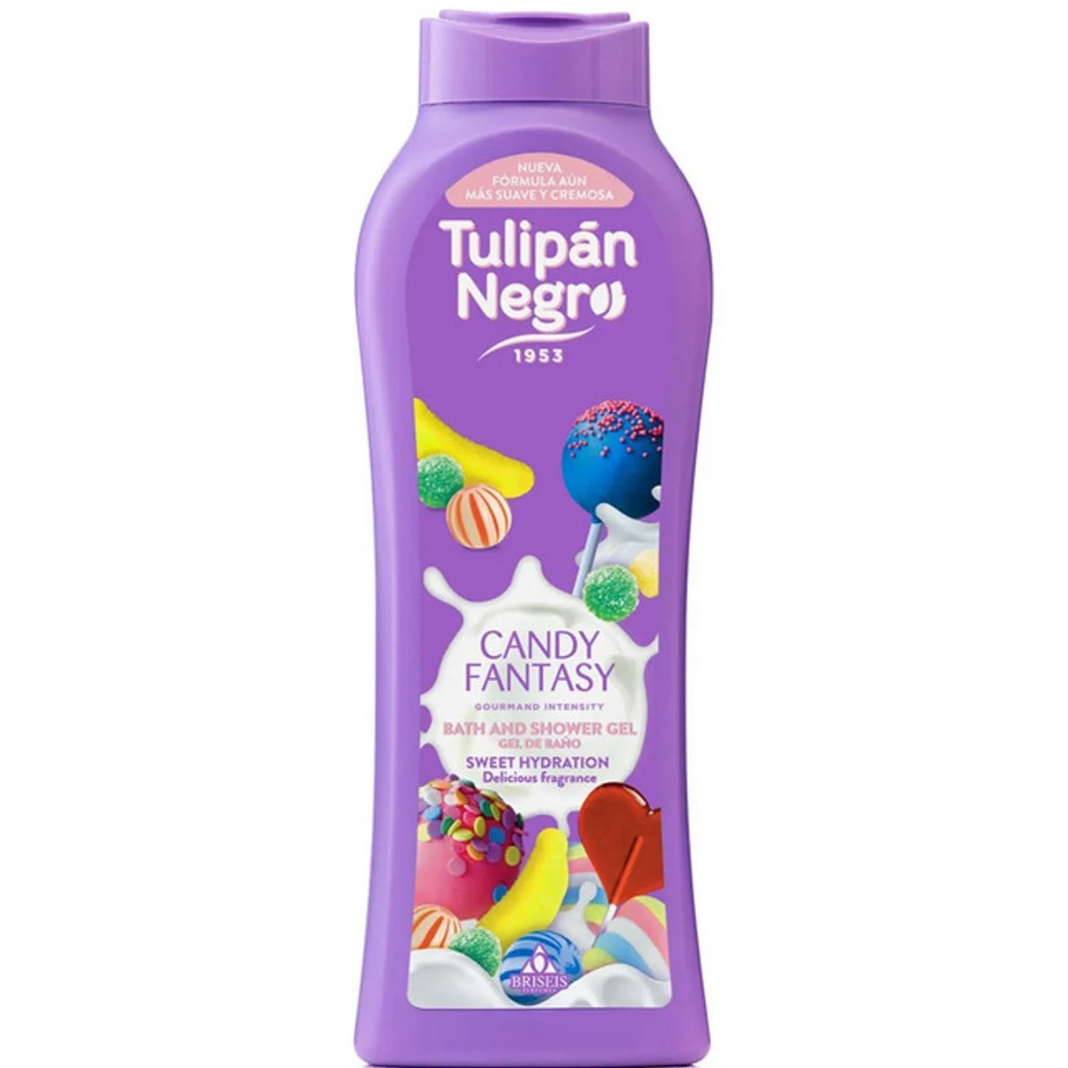 Dus si Baie - Gel de dus Tulipan Negro Candy&Fantasy, 650 ml