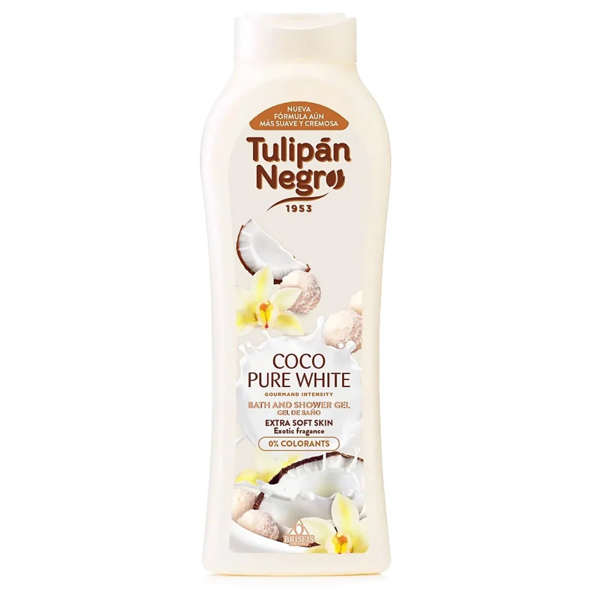 Dus si Baie - Gel de Dus Tulipan Negro Cocos Alb, 650 ml