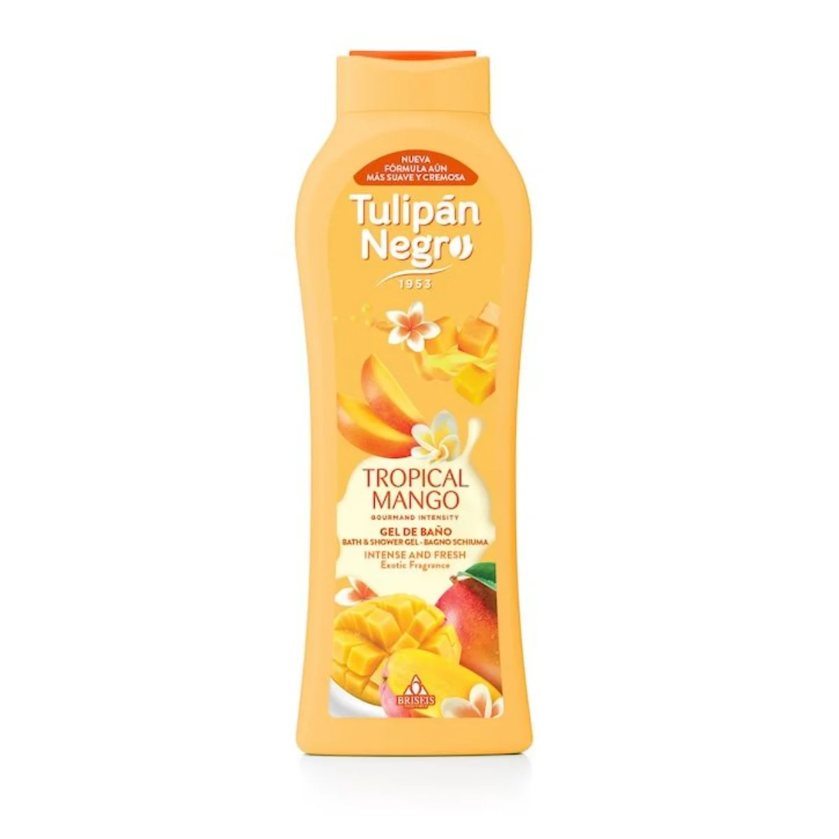 Ingrijire Personala - Gel de dus Tulipan Negro Tropical Mango, 650 ml