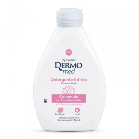 Lotiuni si Geluri Intime - Gel Intim, Dermomed, Calendula, Pro-Vitamin B5, 250 ml