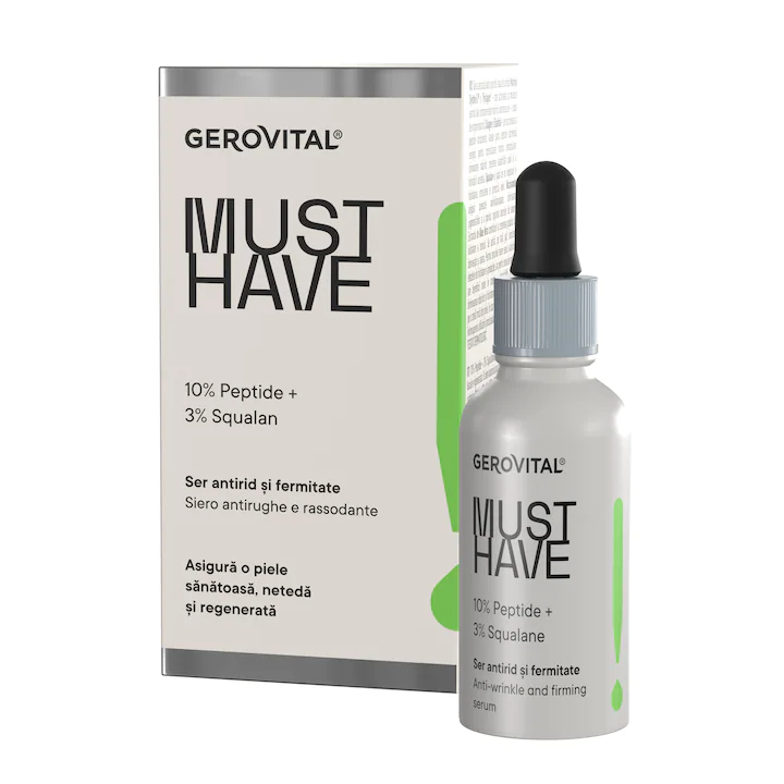 Ingrijire Personala - GEROVITAL MUST HAVE SER ANTIRID&FERMITATE 10%PEPTIDE 30ML