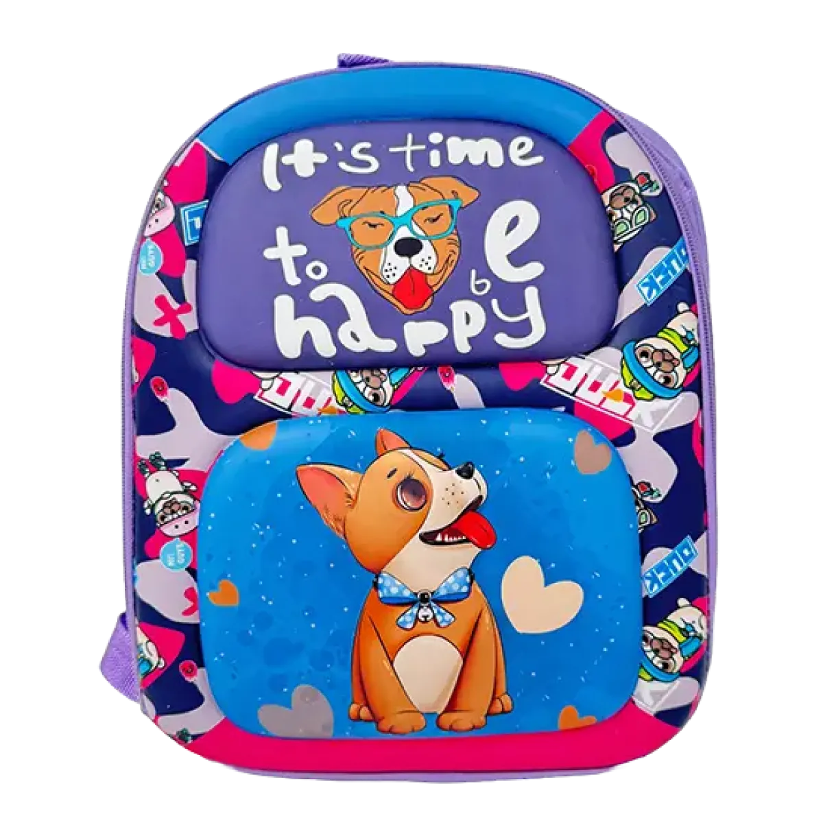 Accesorii Scoala si Birou - Ghiozdan Fetite 3d Catelus