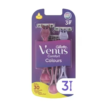 Ingrijire Personala - GILLETTE APARAT RAS VENUS3 COMFORT COLOURS 3BUC
