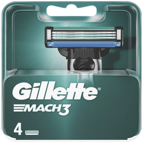 Rezerve - GILLETTE MACH3 REZERVE 4BUC, Aparat ras