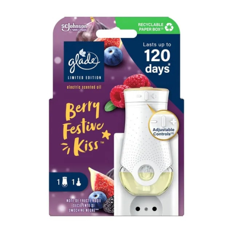 Odorizante Rezerva - GLADE ODORIZANT CAMERA AP+REZERVA 20ML BERRY FESTIVE KISS
