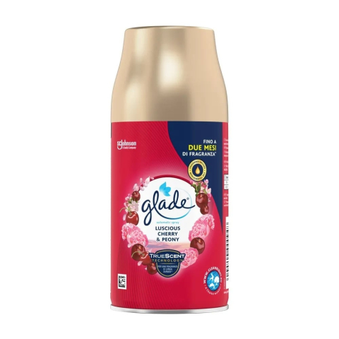 Odorizante Rezerva - GLADE ODORIZANT CAMERA REZERVA 269ML LUSCIOUS CHERRY PEONY, Odorizante camera