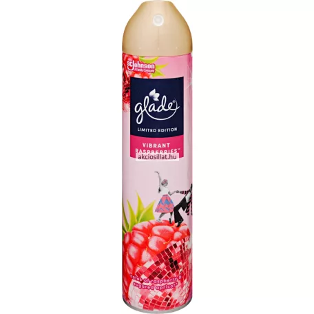 Odorizante Spray - GLADE SPRAY CAMERA 300ML VIBRANT RASPBERRIES