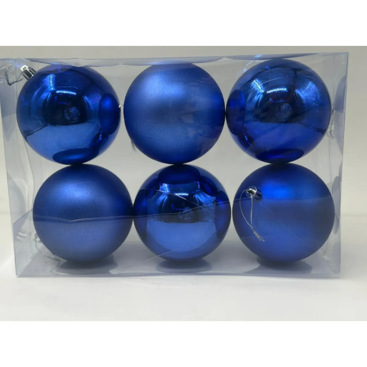 Articole Craciun - Globuri Craciun Din Plastic 10cm 1-42 6/set