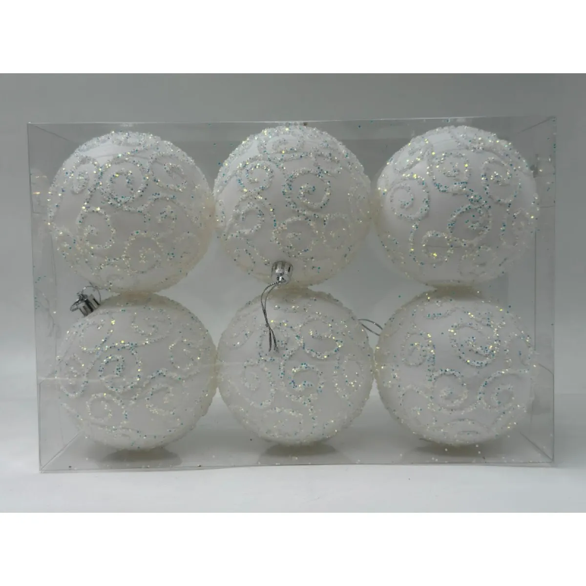 Articole Craciun - Globuri Craciun Din Plastic 10cm  6/se