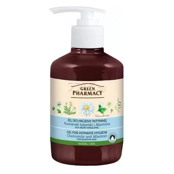 Lotiuni si Geluri Intime - GREEN PHARMA GEL INTIM 370ML CHAMOMILE