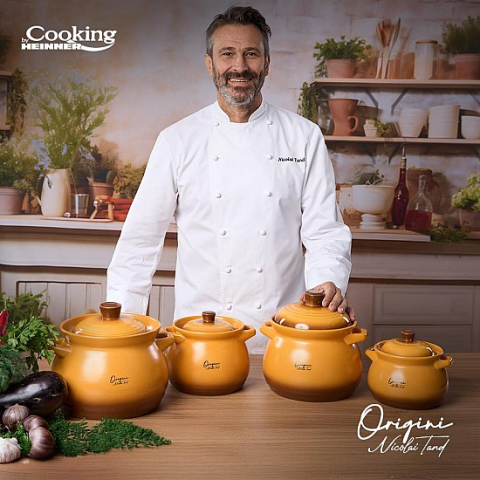 HEINNER ORIGINI OALA CERAMICA CU CAPAC 14.5X16CM 3L [1]