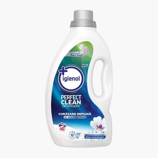 Detergent Lichid - IGIENOL DETERGENT LICHID 1.6L PERFECT CLEAN WHITE MUSK