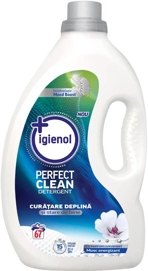 Detergent Rufe - IGIENOL DETERGENT LICHID 2.7L PERFECT CLEAN WHITE MUSK
