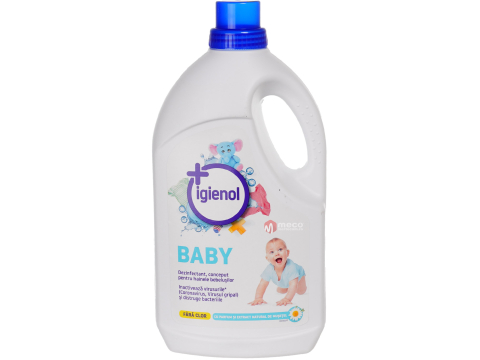 Detergent Lichid - IGIENOL DEZINFECTANT HAINE BABY 1.5L MUSETEL