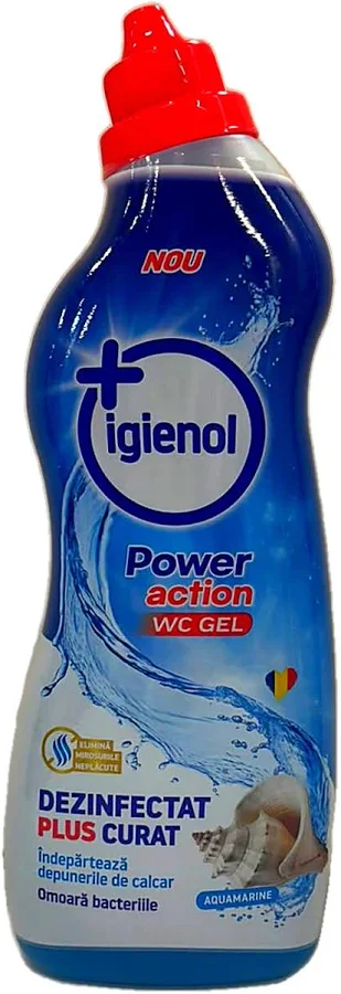 Produse de Curatenie - IGIENOL SOLUTIE WC LICHID GEL 750ML AQUAMARINE