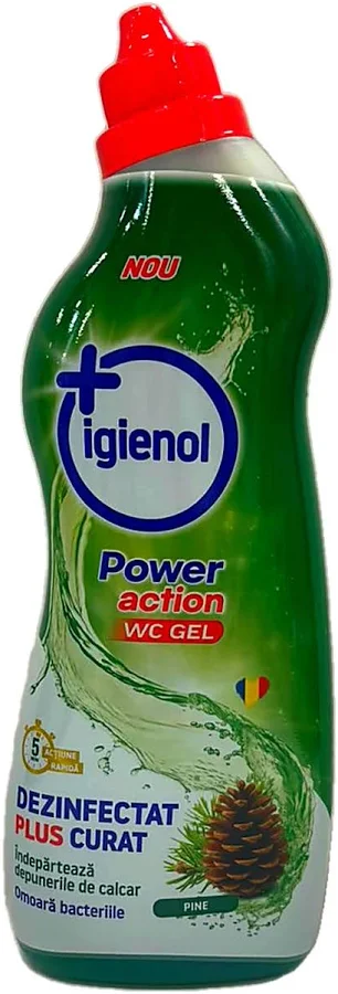 Produse de Curatenie - IGIENOL SOLUTIE WC LICHID GEL 750ML PIN