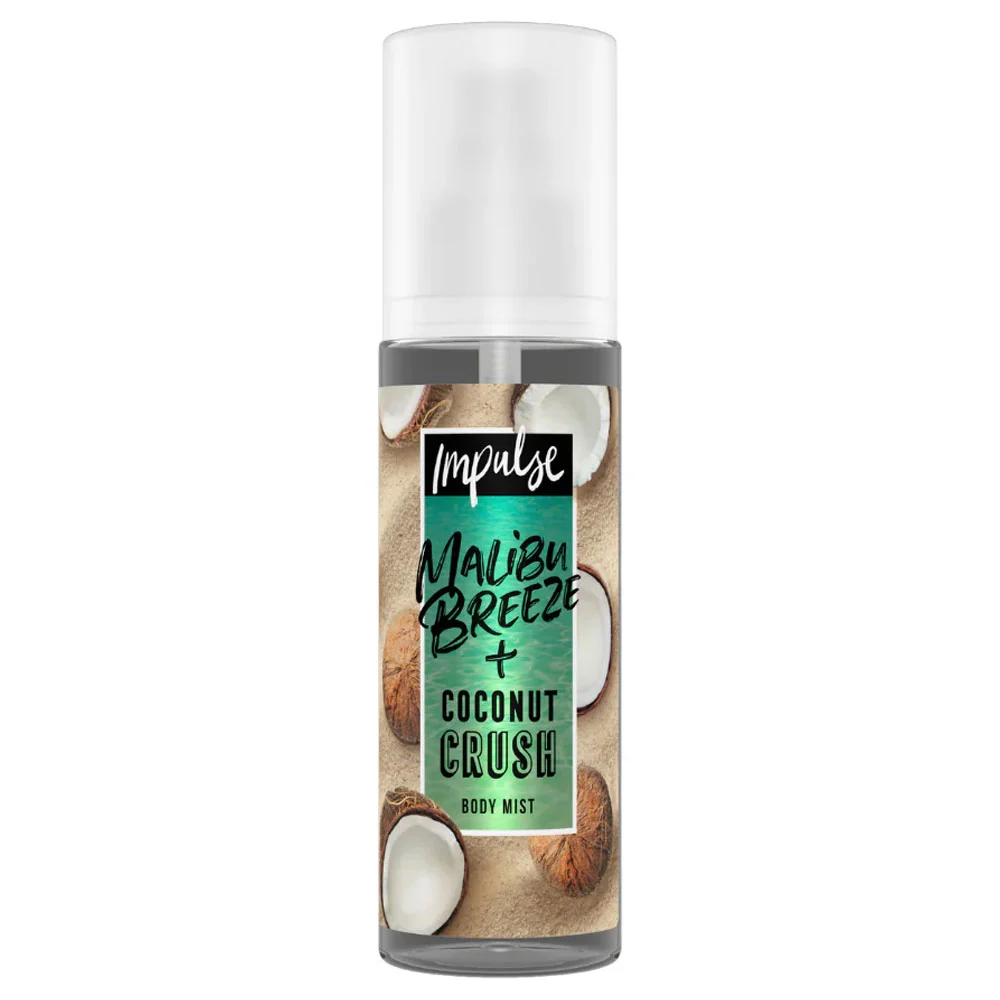 Deodorant Roll On - IMPULSE SPRAY DE CORP 150ML MALIBU BREEZA COCONUT CRUSH