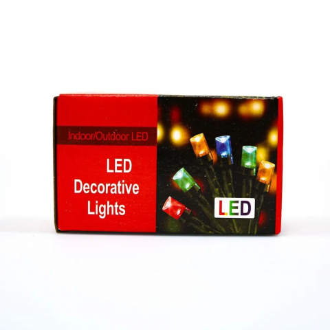 Articole Craciun - Instalatie de Craciun, LED Multicolor, 100 buc, 9 M